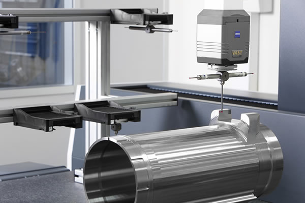 We measure the parts we manufacture using the 3D ZEISS CONTURA G2 with VAST XT GOLD active scanning sensor.